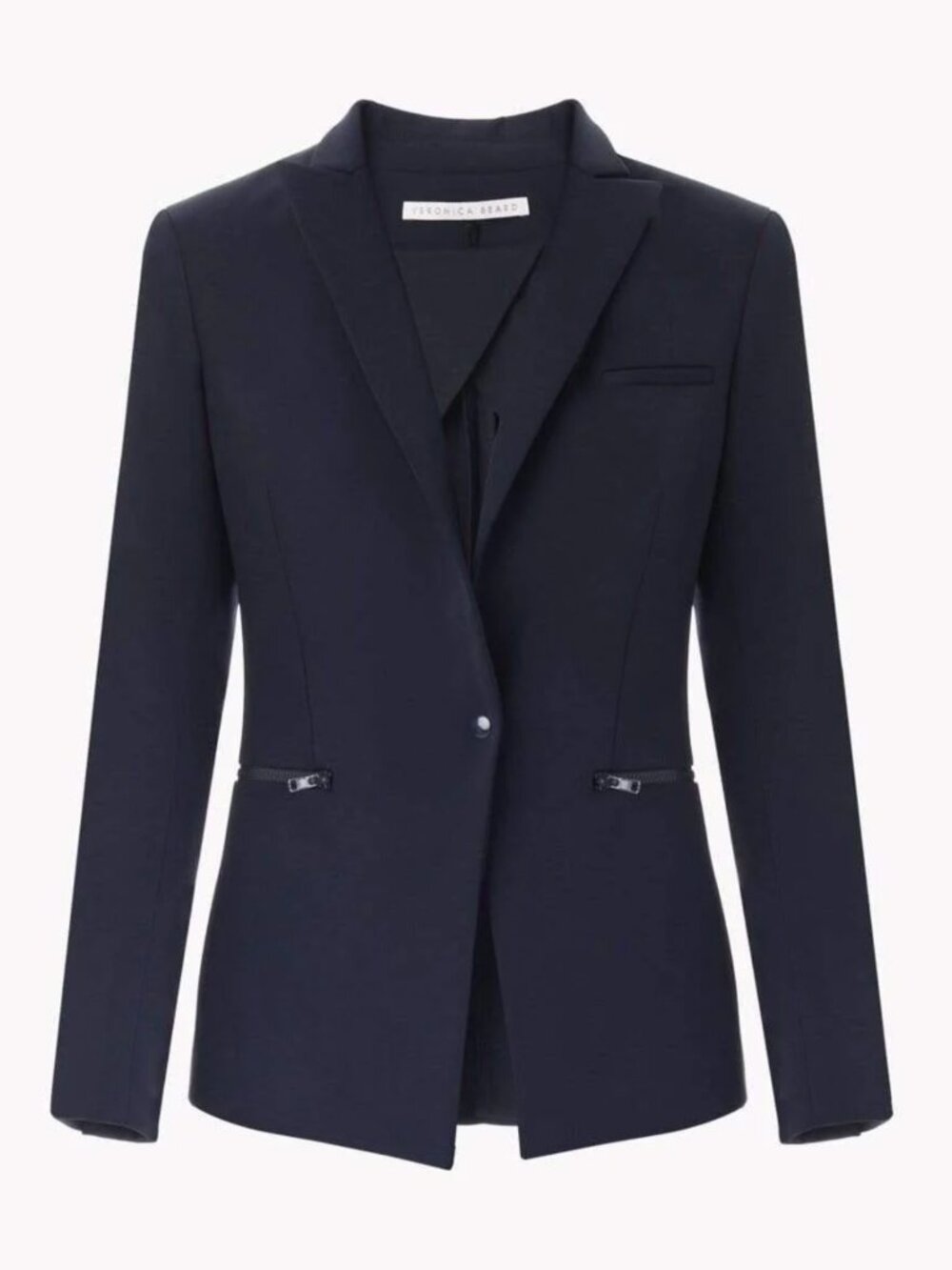 Veronica Beard Navy Scuba Dickey Blazer Jacket Size 8 New Tags $645